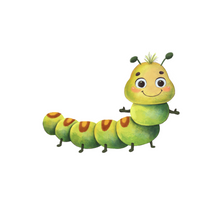 Load image into Gallery viewer, &quot;Willa Willa Caterpillar&quot; by Aunty Sam
